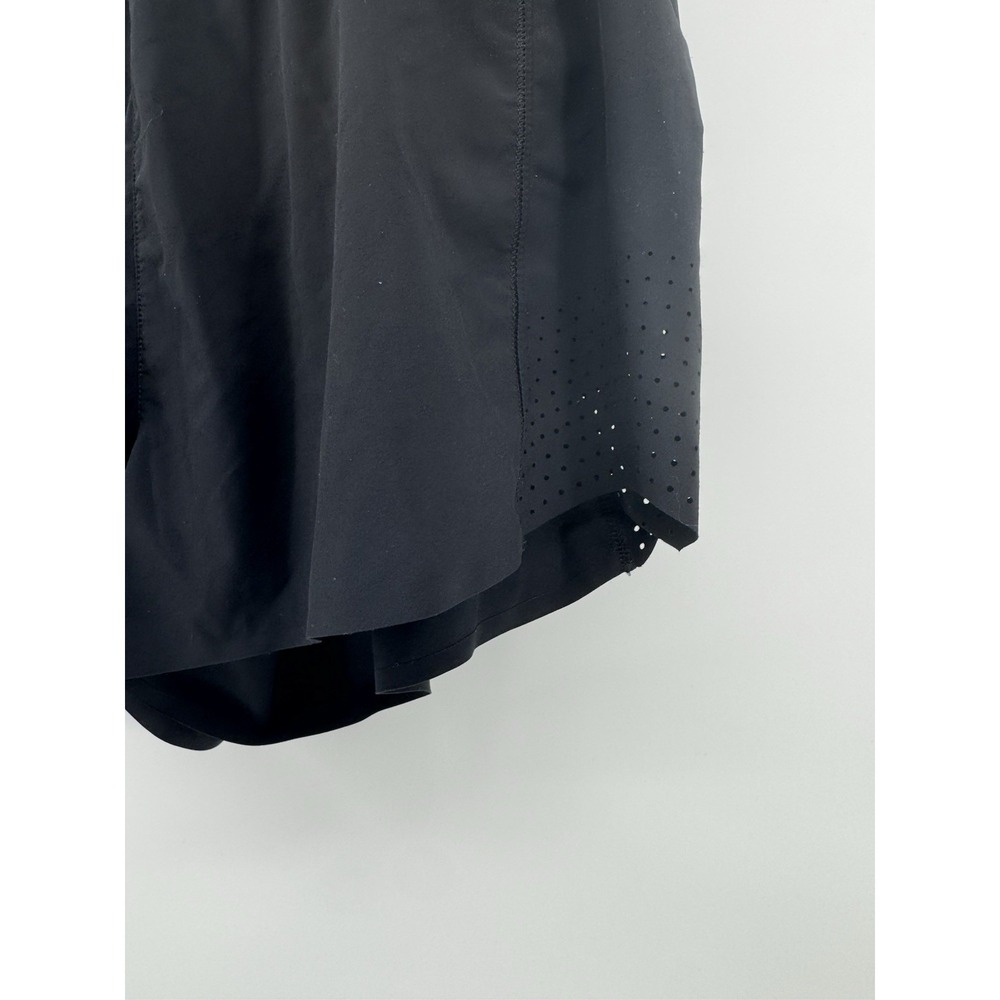 Athleta Hustle 3" Shorts Black Sz 1X Athletic Workout Run - Picture 2 of 8